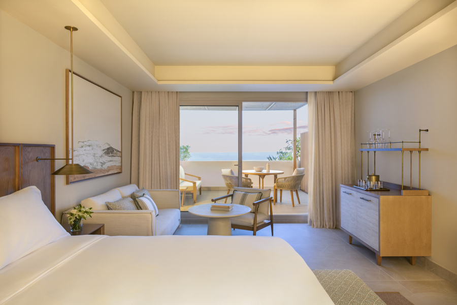 Deluxe Meerblick Doppelzimmer